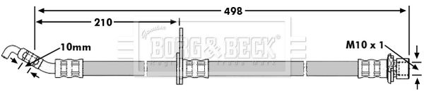 BORG & BECK Jarruletku BBH7633